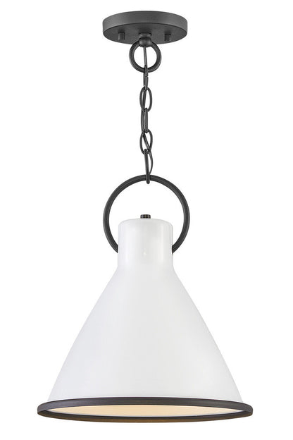 Hinkley Winnie Down Pendant Rustic Pewter