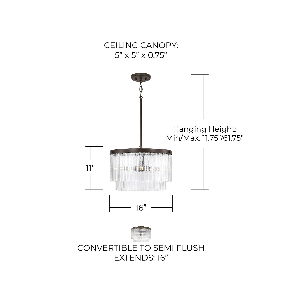Capital Vaughn Dual Mount