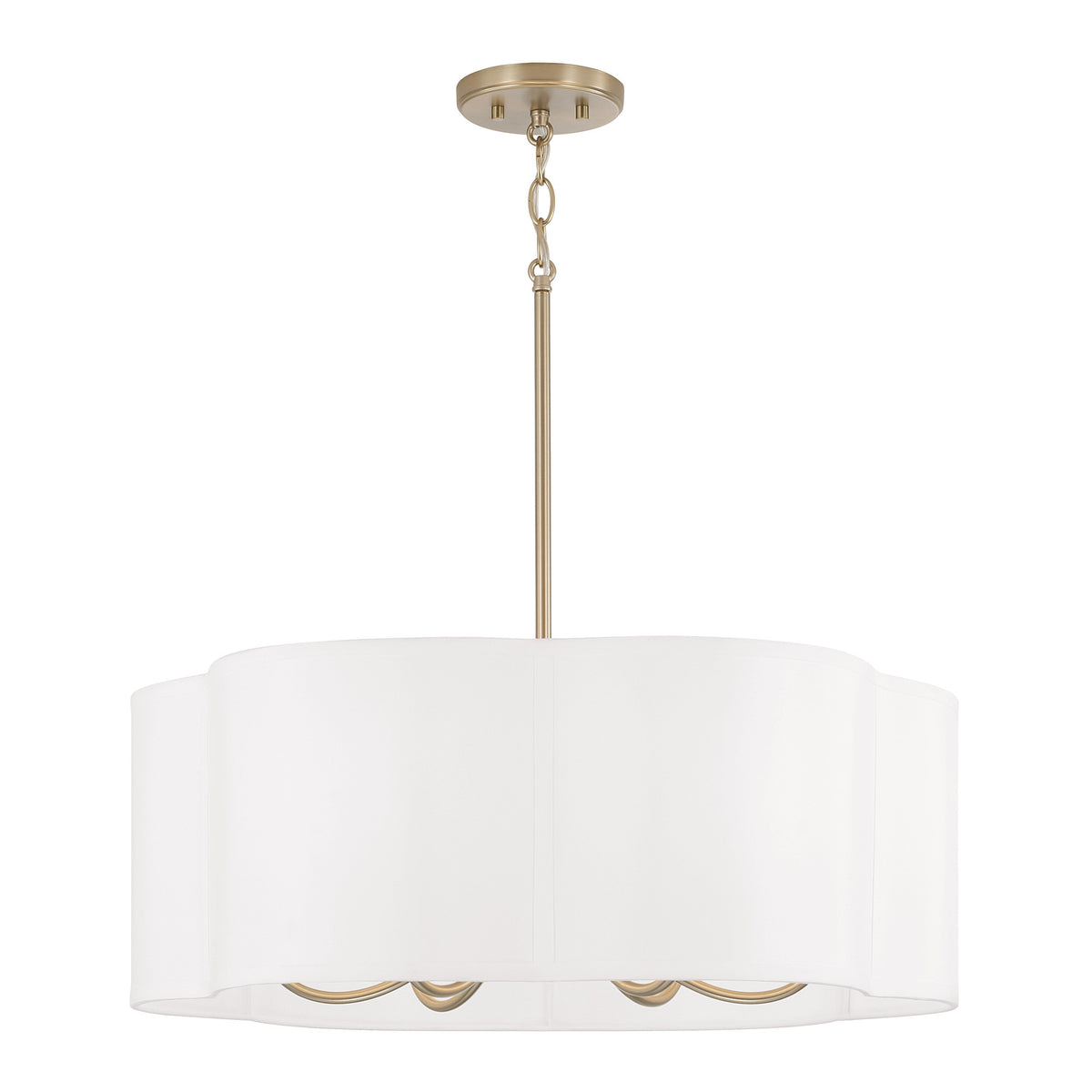Capital Sabine Pendant in Matte Brass