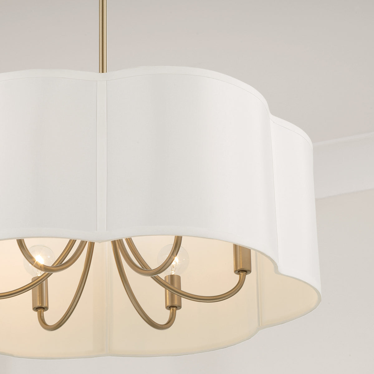 Capital Sabine Pendant in Matte Brass