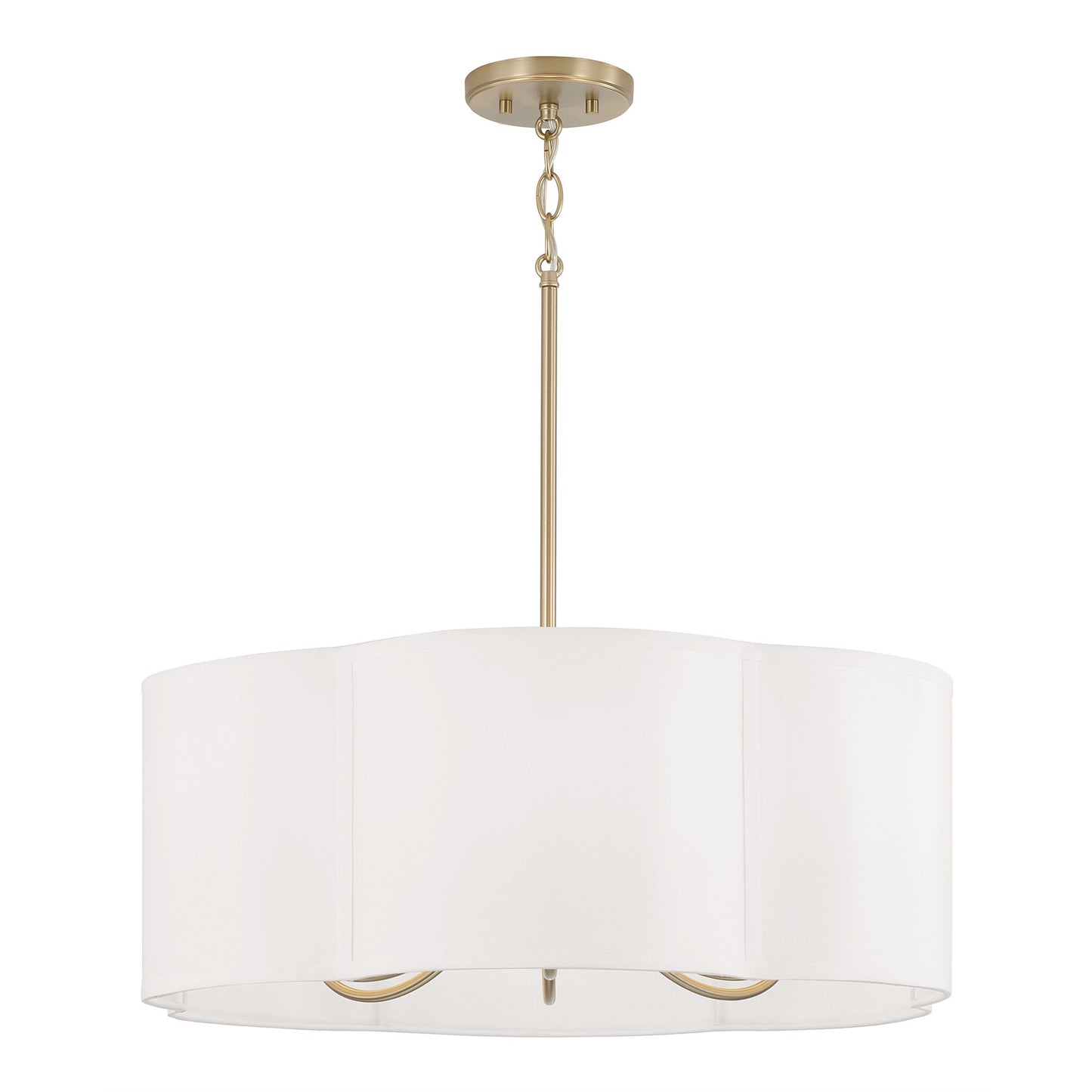 Capital Sabine Pendant in Matte Brass