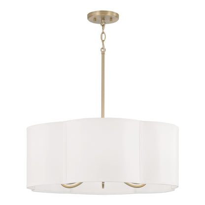 Capital Sabine Pendant in Matte Brass