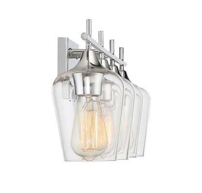 Savoy House Octave 4-Light Bath Vanity English Bronze