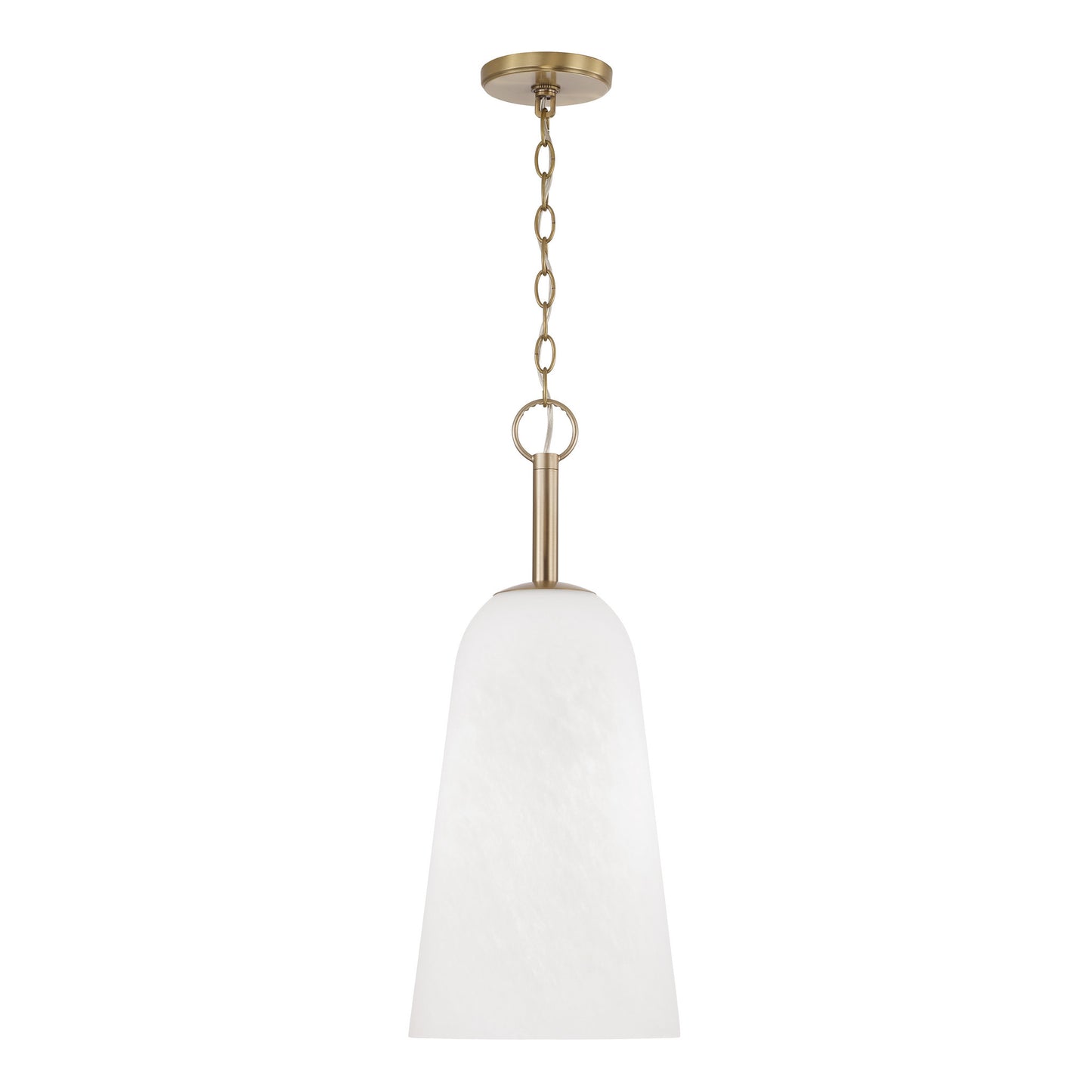 Capital Romy Pendant in Matte Brass