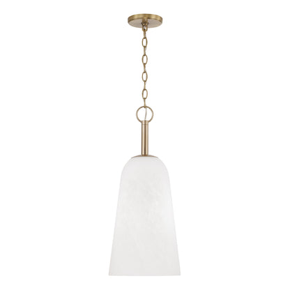 Capital Romy Pendant in Matte Brass