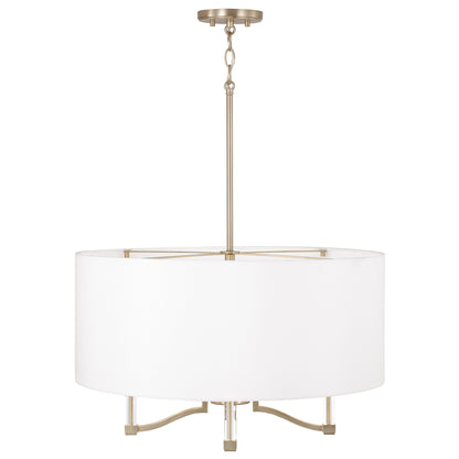 Capital Ingrid Pendant in Matte Brass