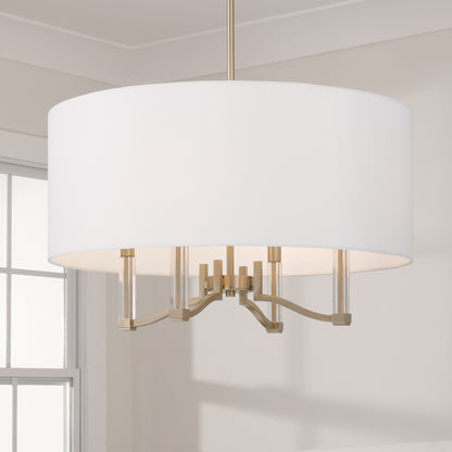 Capital Ingrid Pendant in Matte Brass