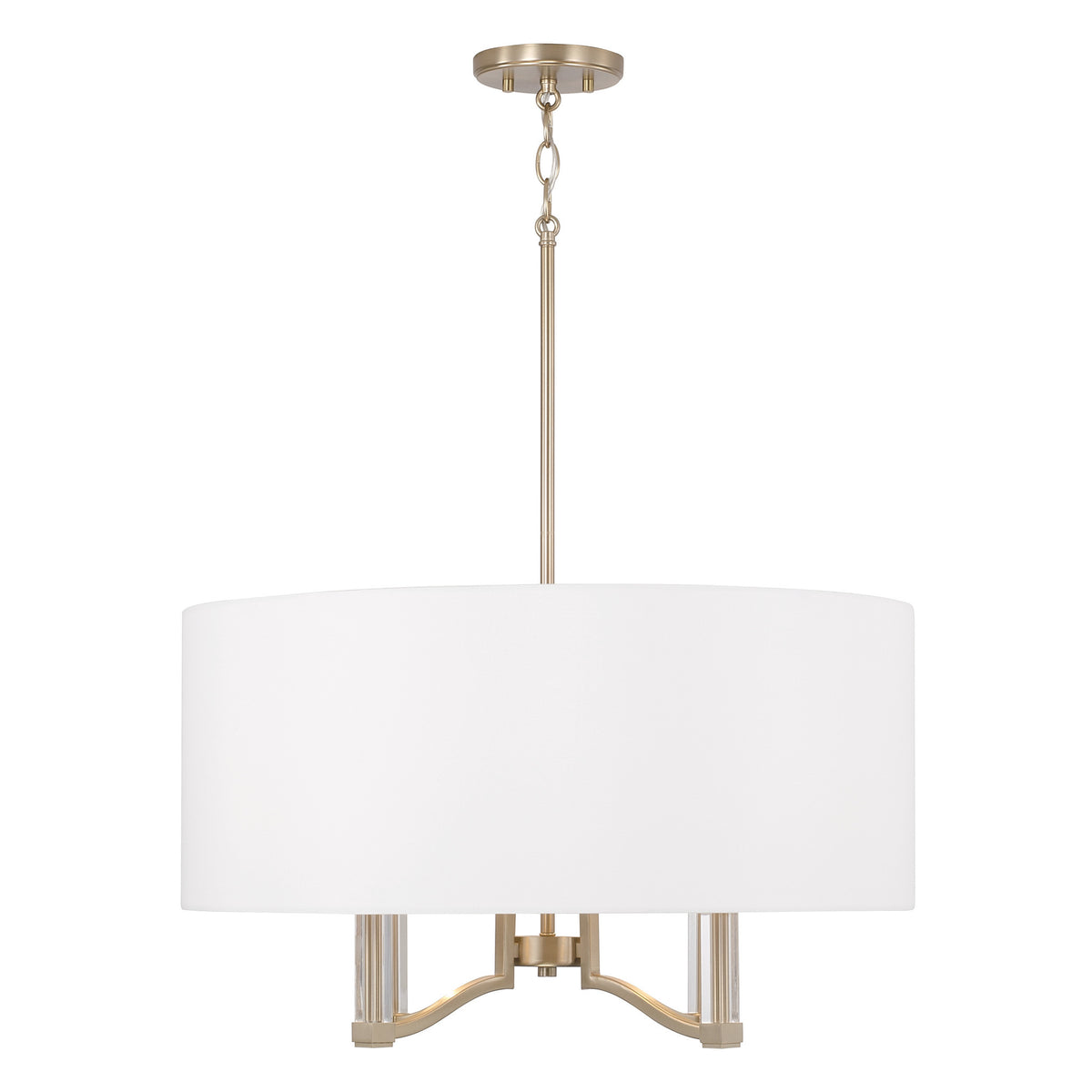 Capital Ingrid Pendant in Matte Brass