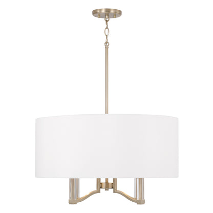 Capital Ingrid Pendant in Matte Brass