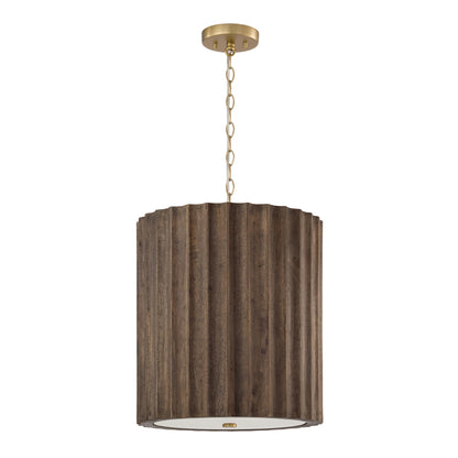 Capital Cody Medium Pendant in Matte Brass