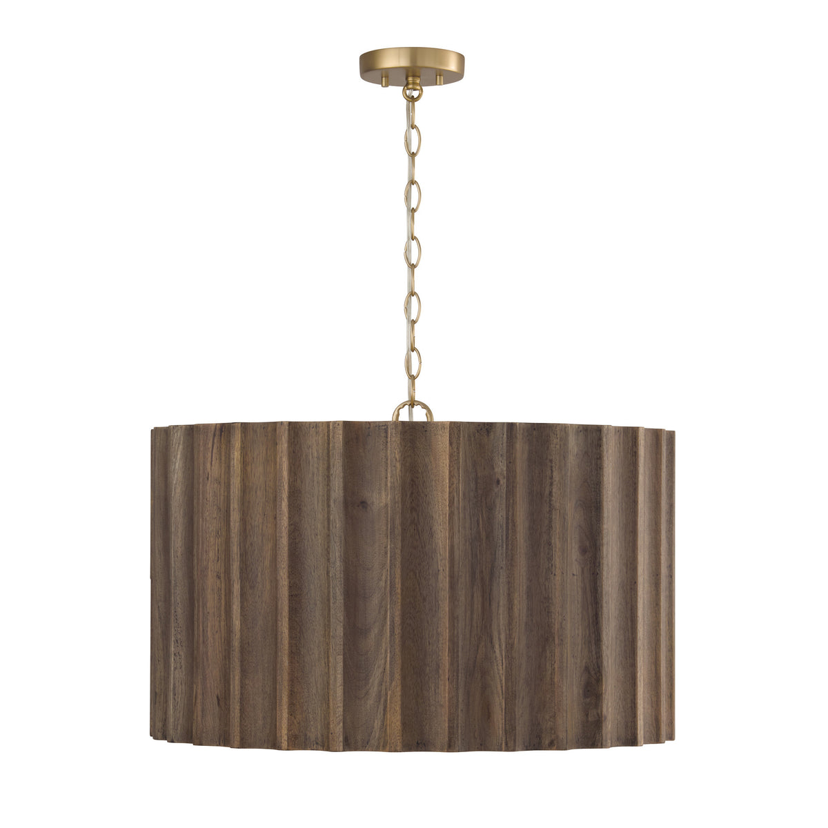 Capital Cody Large Pendant in Matte Brass