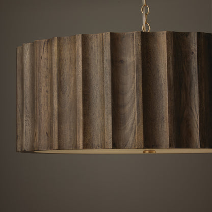 Capital Cody Large Pendant in Matte Brass