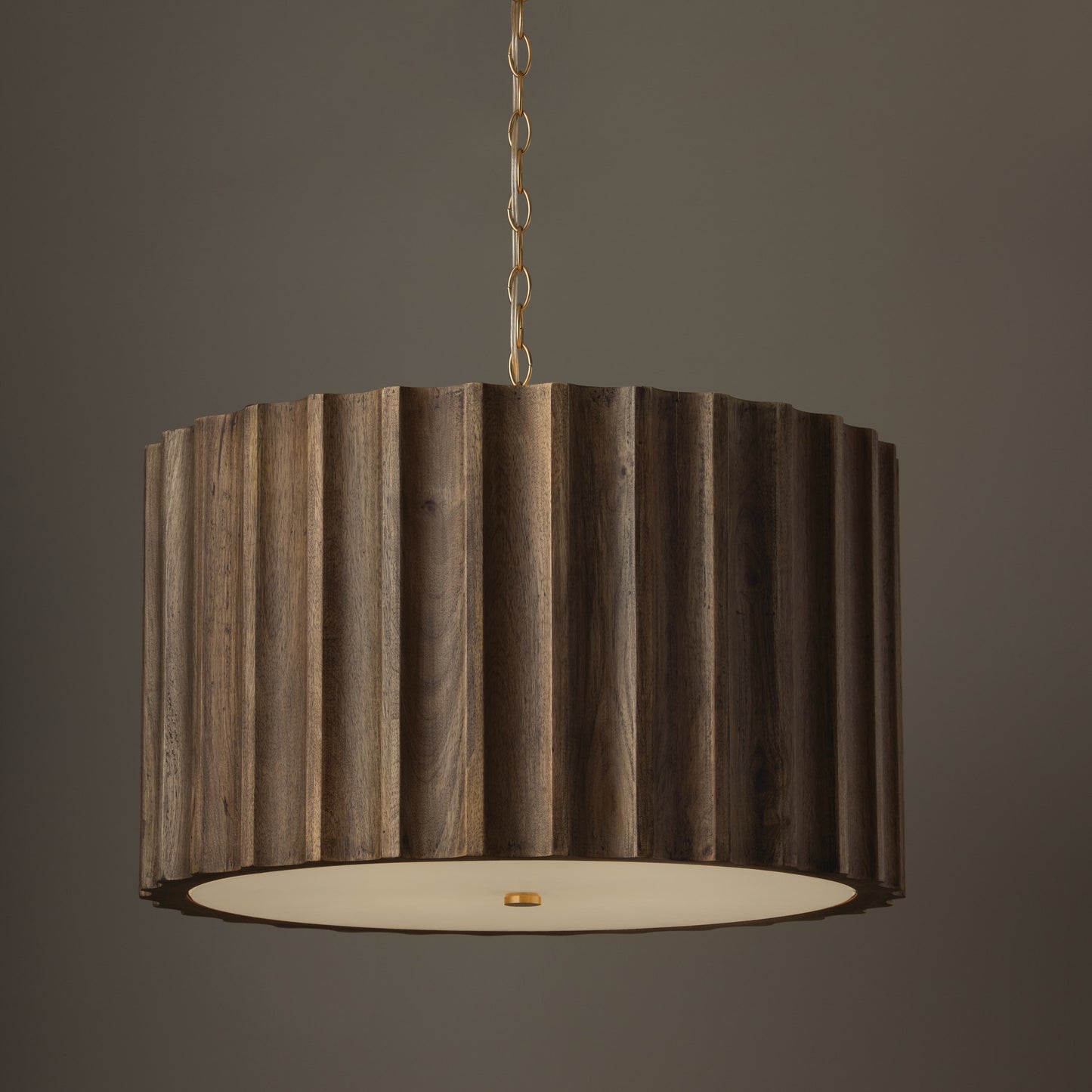 Capital Cody Large Pendant in Matte Brass