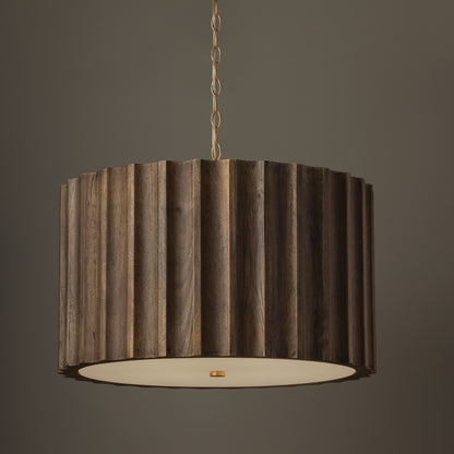 Capital Cody Large Pendant in Matte Brass