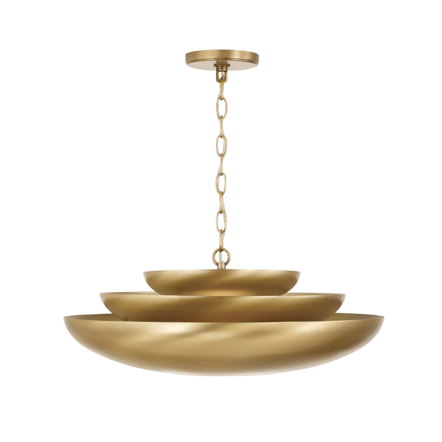 Capital Gia Medium Pendant in Aged Brass