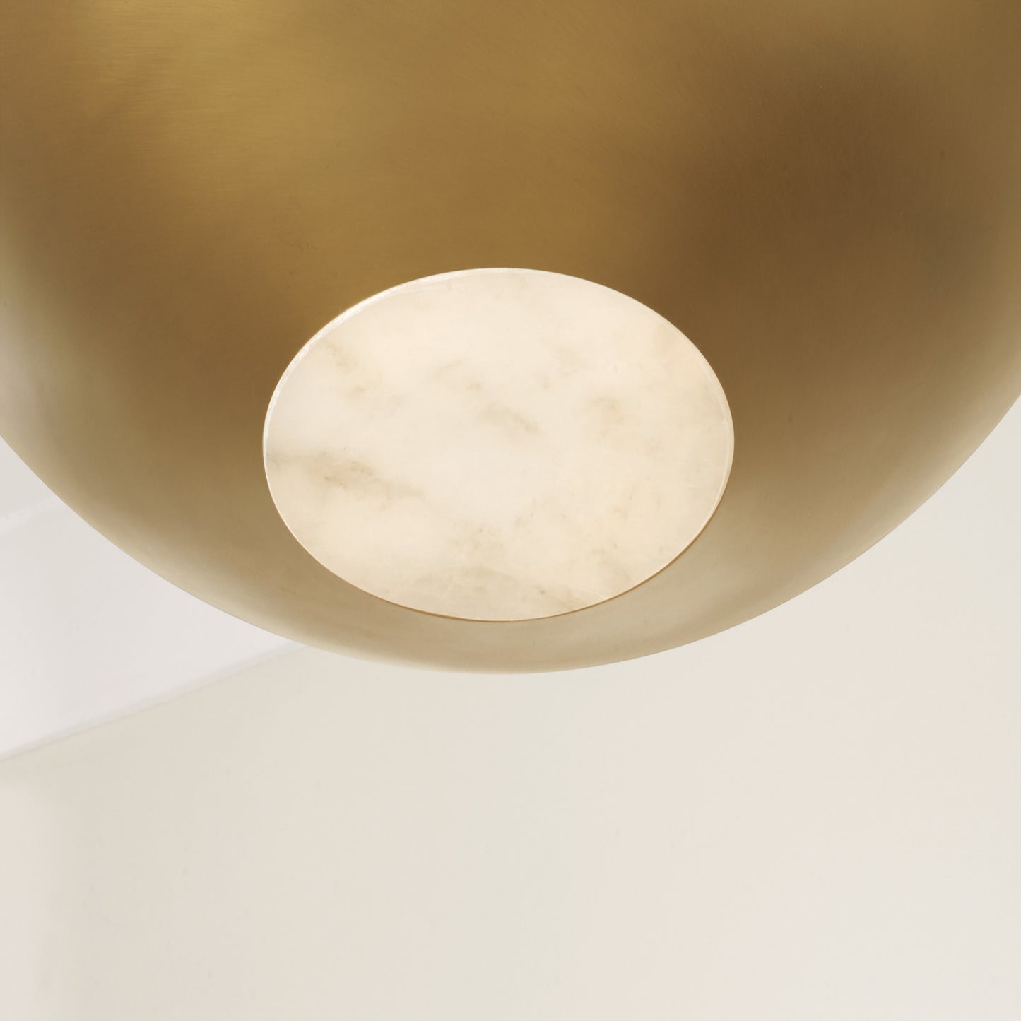 Capital Gia Large Pendant in Aged Brass