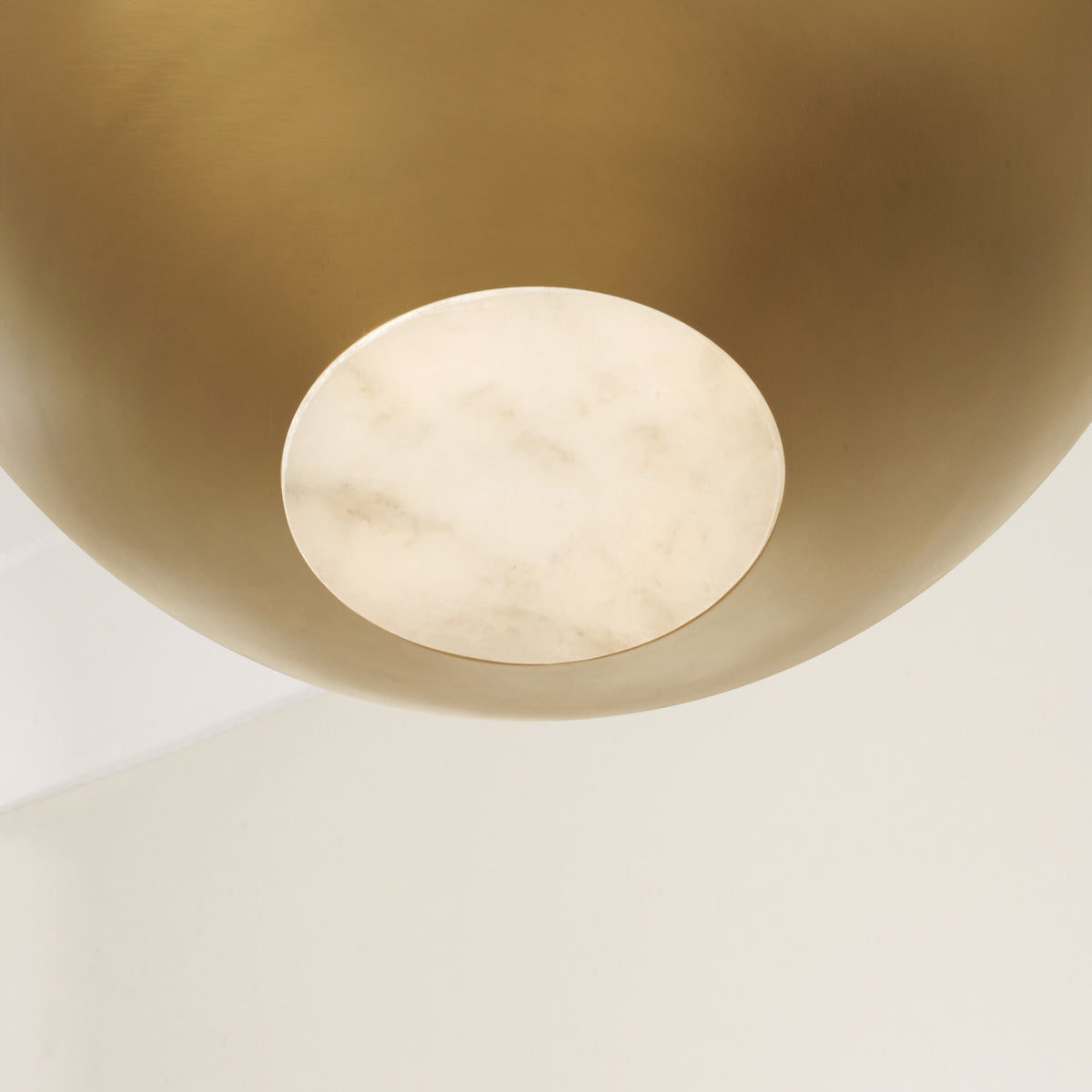 Capital Gia Large Pendant in Aged Brass