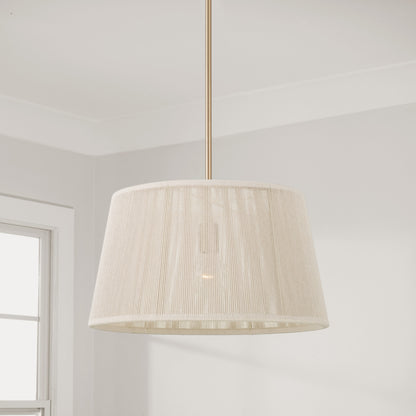 Capital Tara Medium Tapered Pendant in Matte Brass