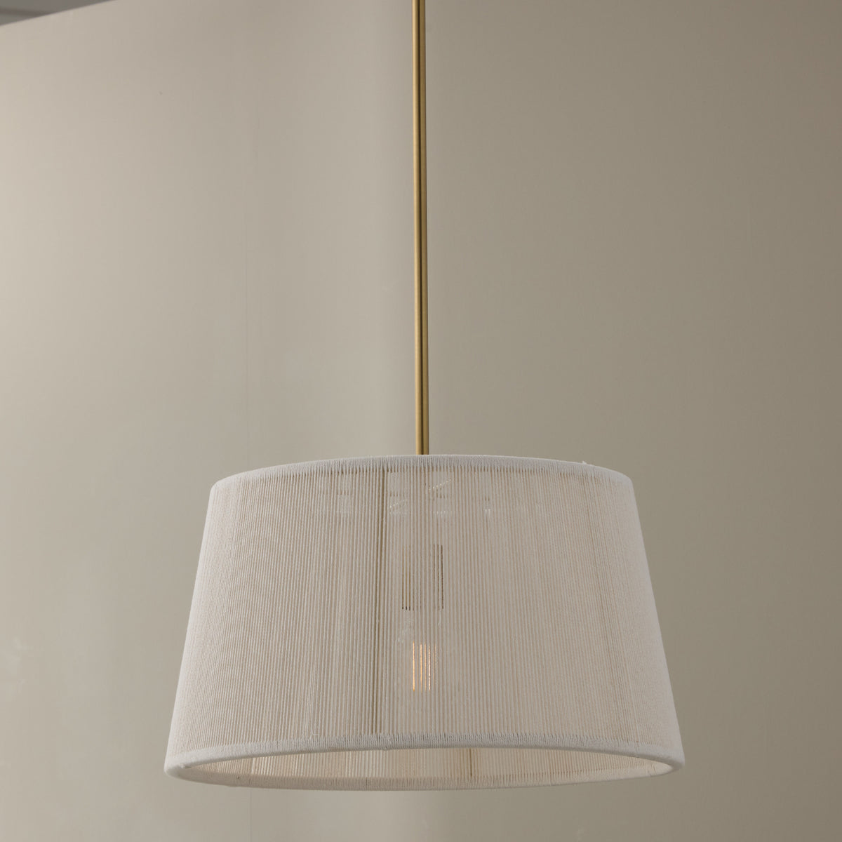 Capital Tara Medium Tapered Pendant in Matte Brass