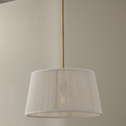Capital Tara Medium Tapered Pendant in Matte Brass
