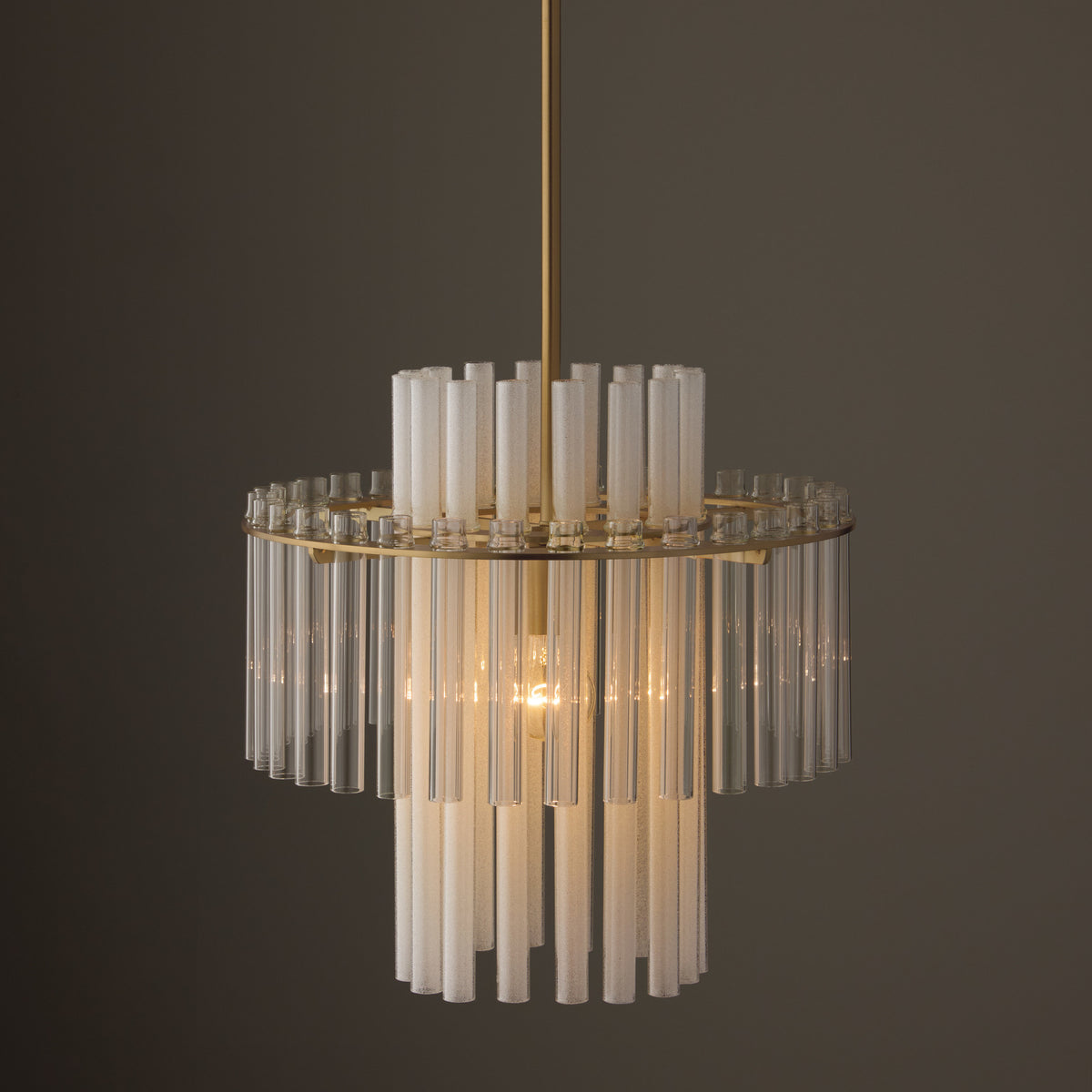 Capital Blair Small Pendant in Aged Brass