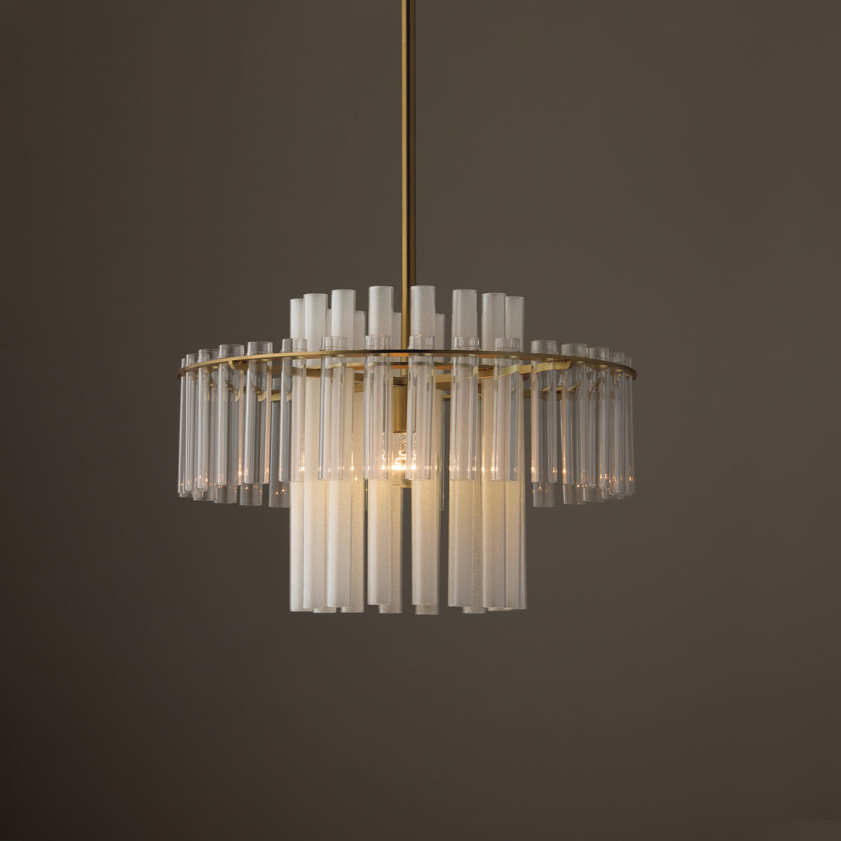 Capital Blair Small Pendant in Aged Brass