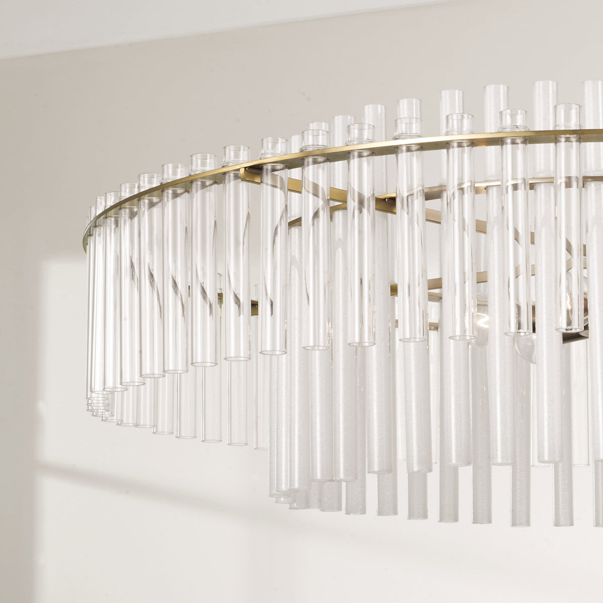 Capital Blair Grand Pendant in Aged Brass