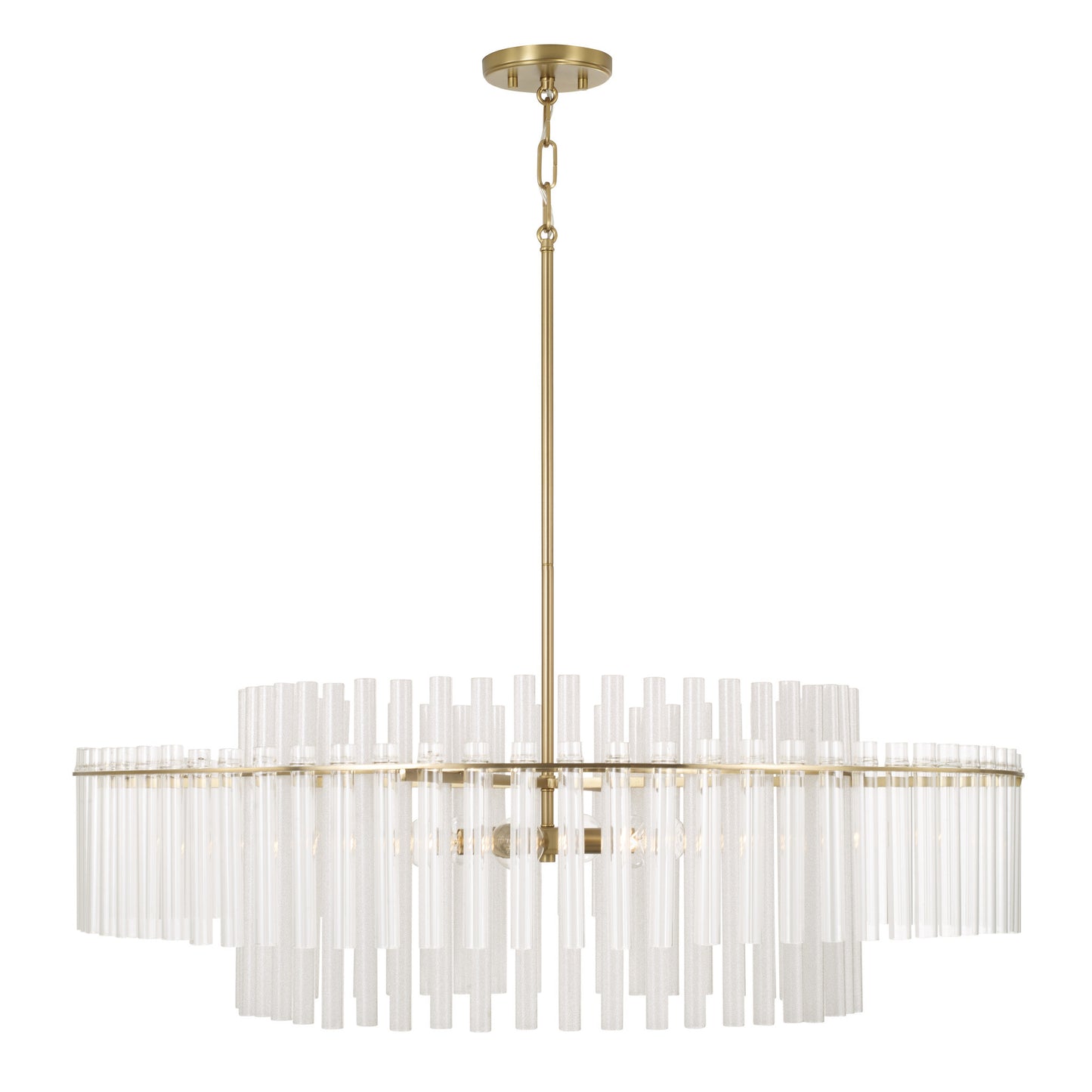 Capital Blair Grand Pendant in Aged Brass