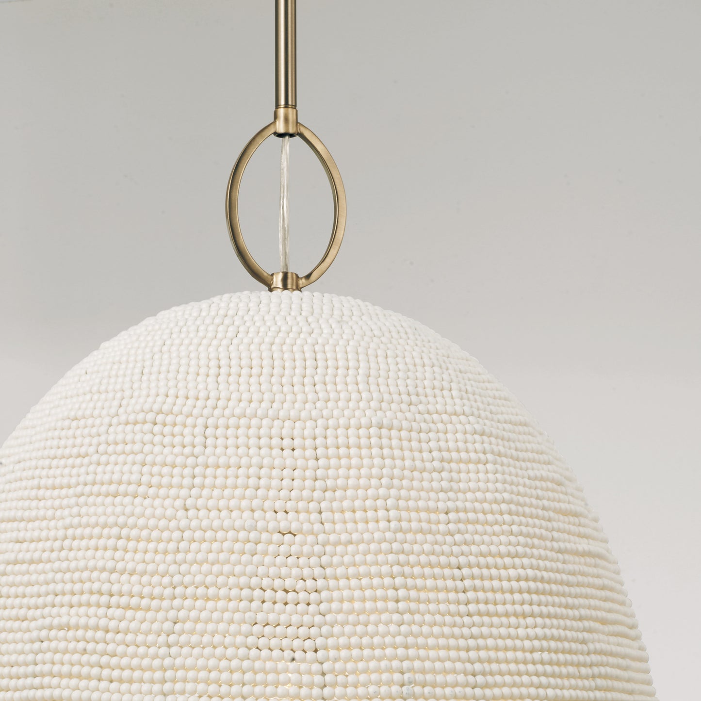 Capital Natalia Medium Pendant in Aged Brass