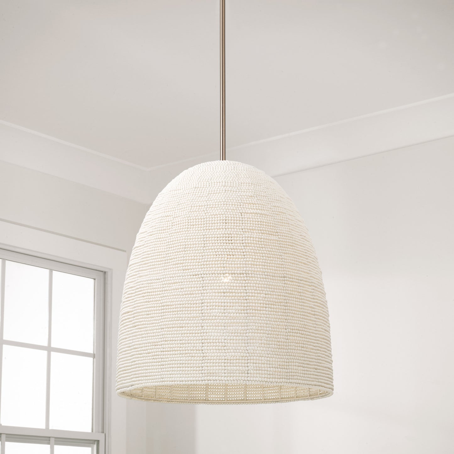 Capital Natalia Medium Pendant in Aged Brass