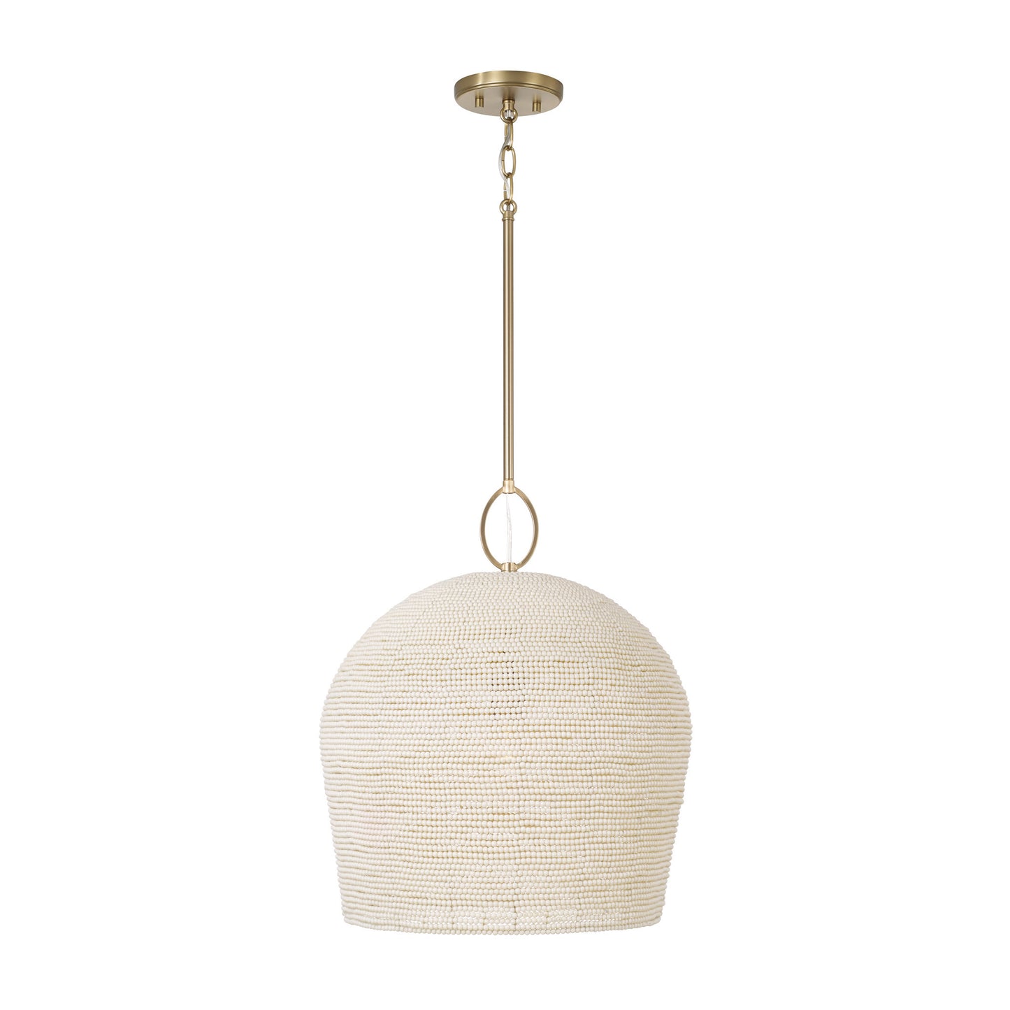 Capital Natalia Small Pendant in Aged Brass