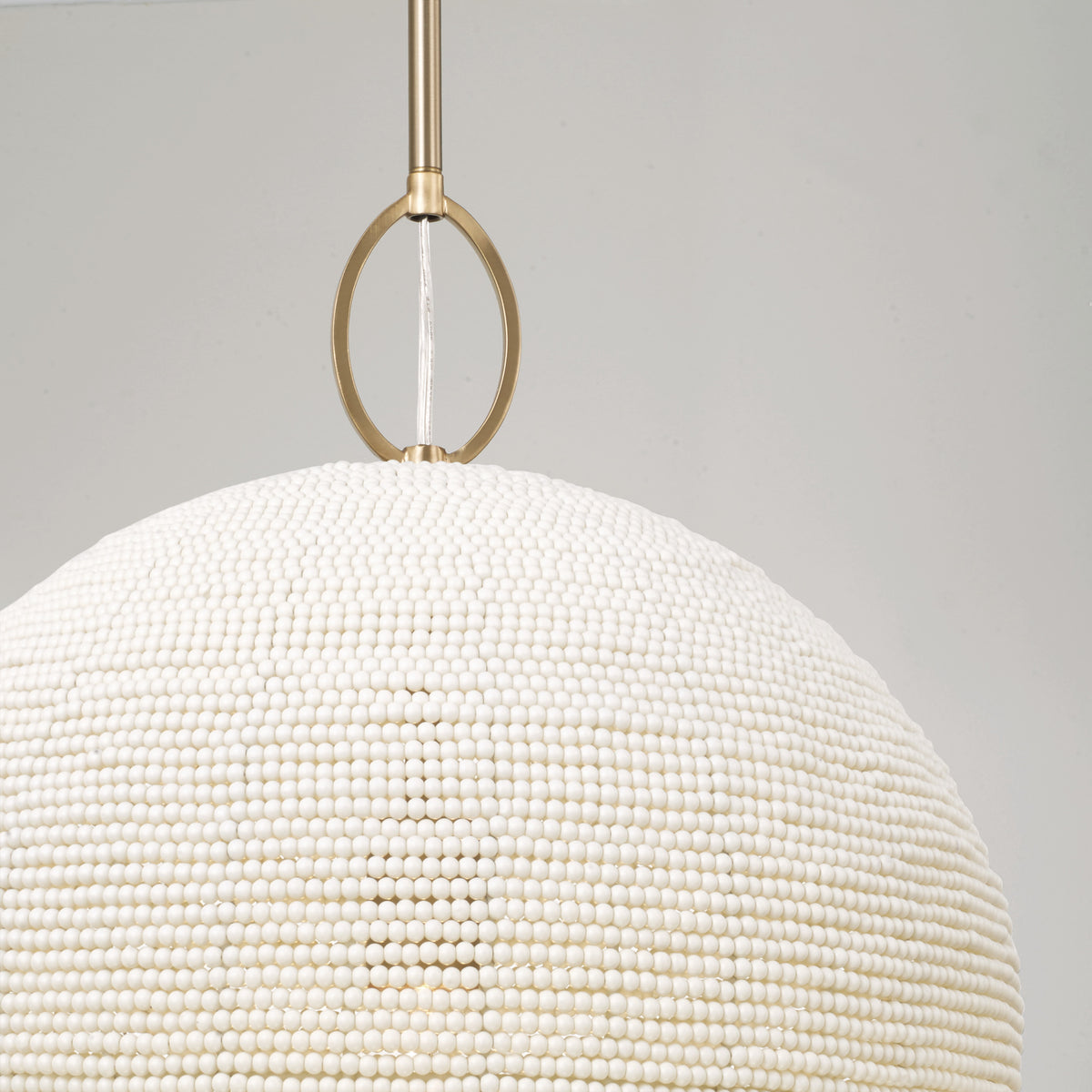 Capital Natalia Small Pendant in Aged Brass