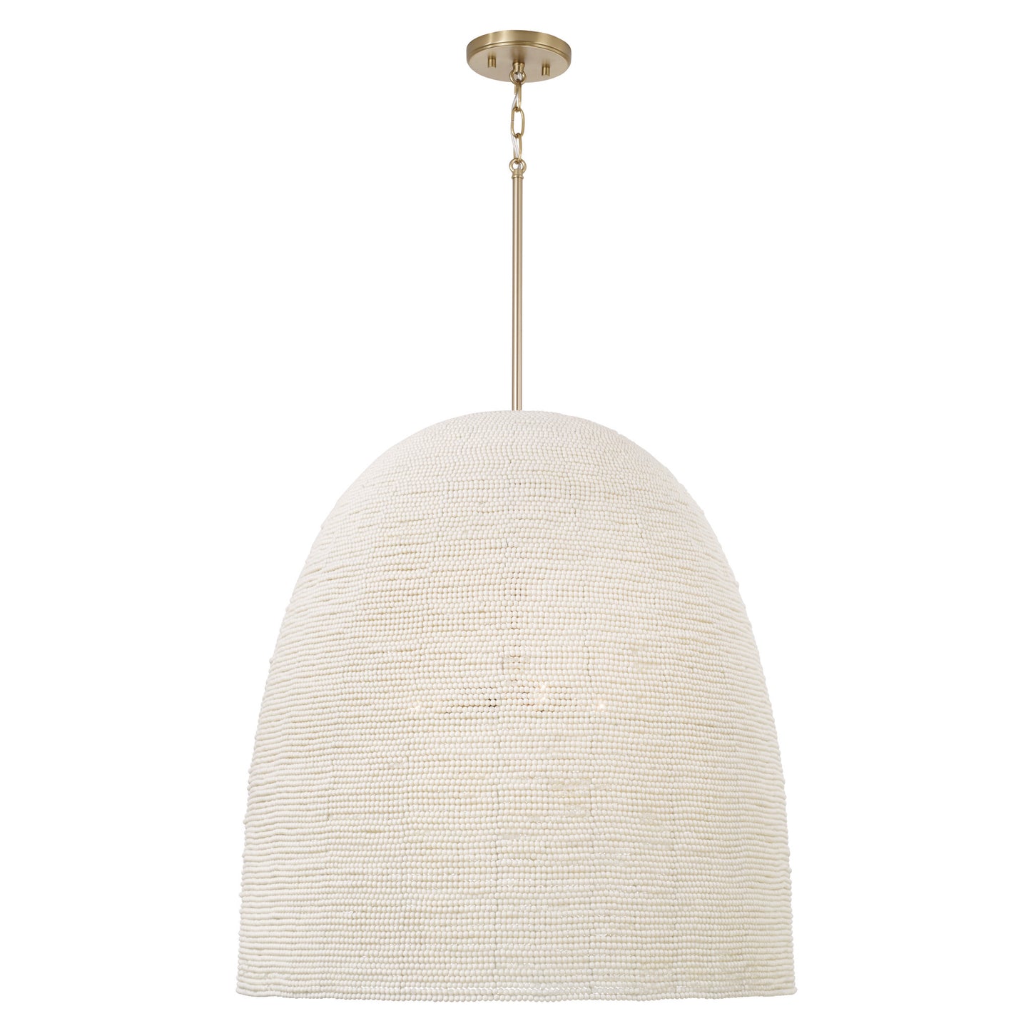 Capital Natalia Large Pendant in Aged Brass