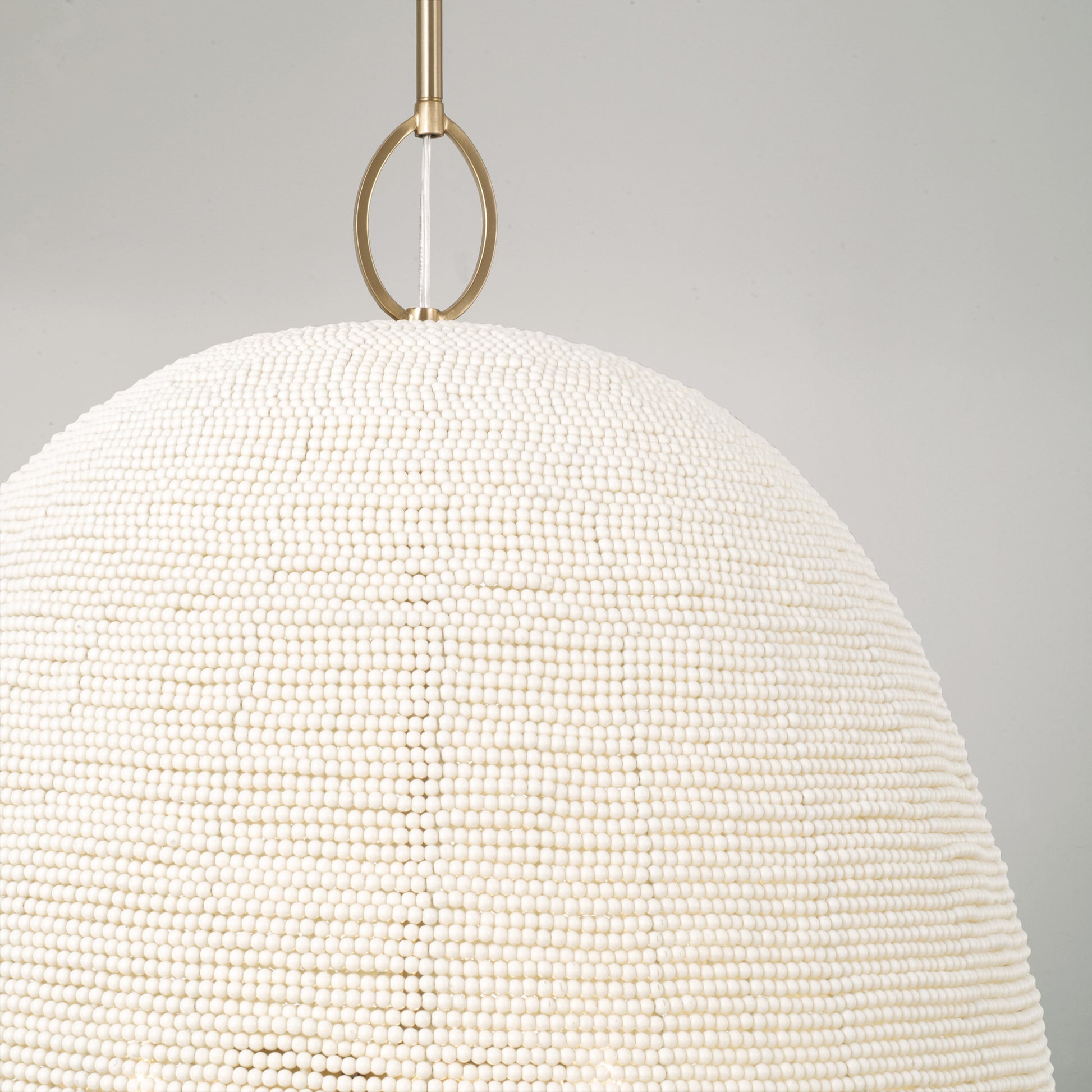 Capital Natalia Large Pendant in Aged Brass