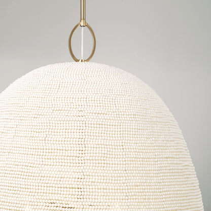 Capital Natalia Large Pendant in Aged Brass