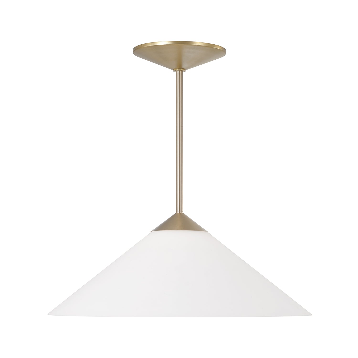 Capital Gatsby Pendant - Matte Brass