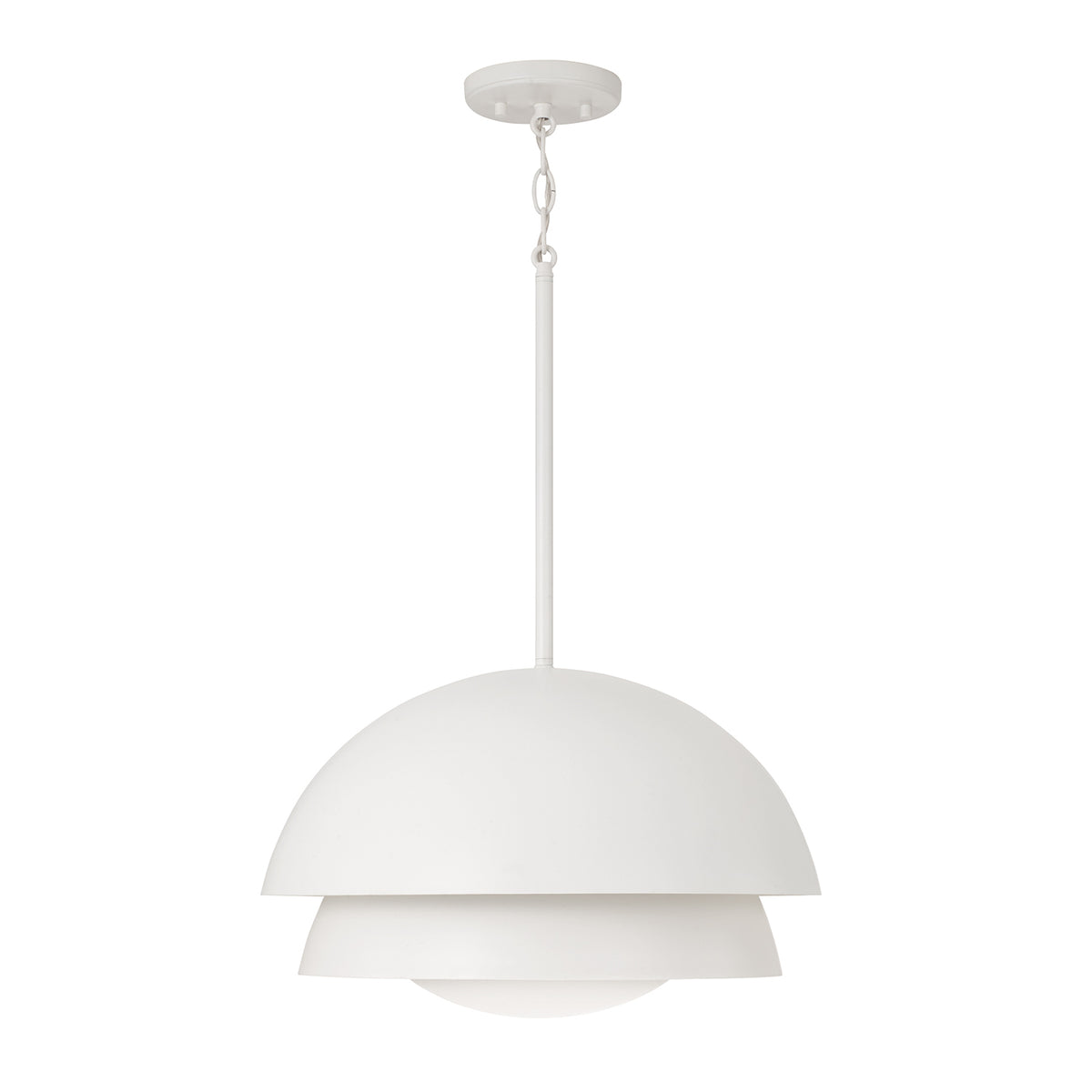 Capital Jensen Medium Pendant - Matte White