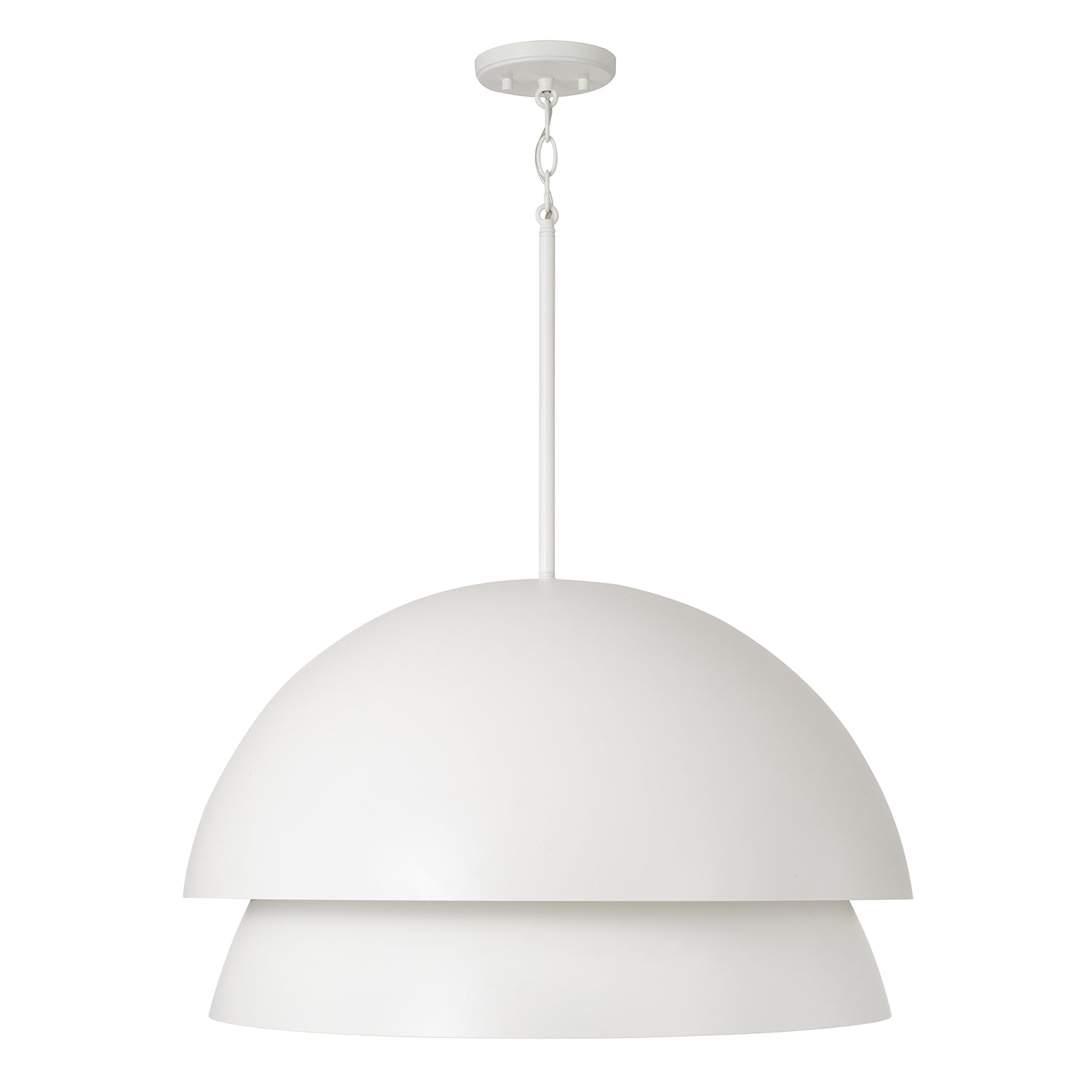 Capital Jensen Large Pendant - Matte White