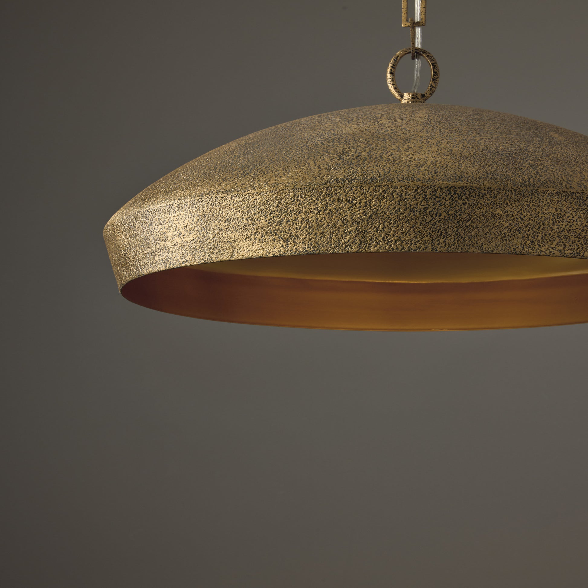 Capital Savari Medium Pendant in Artisan Gold