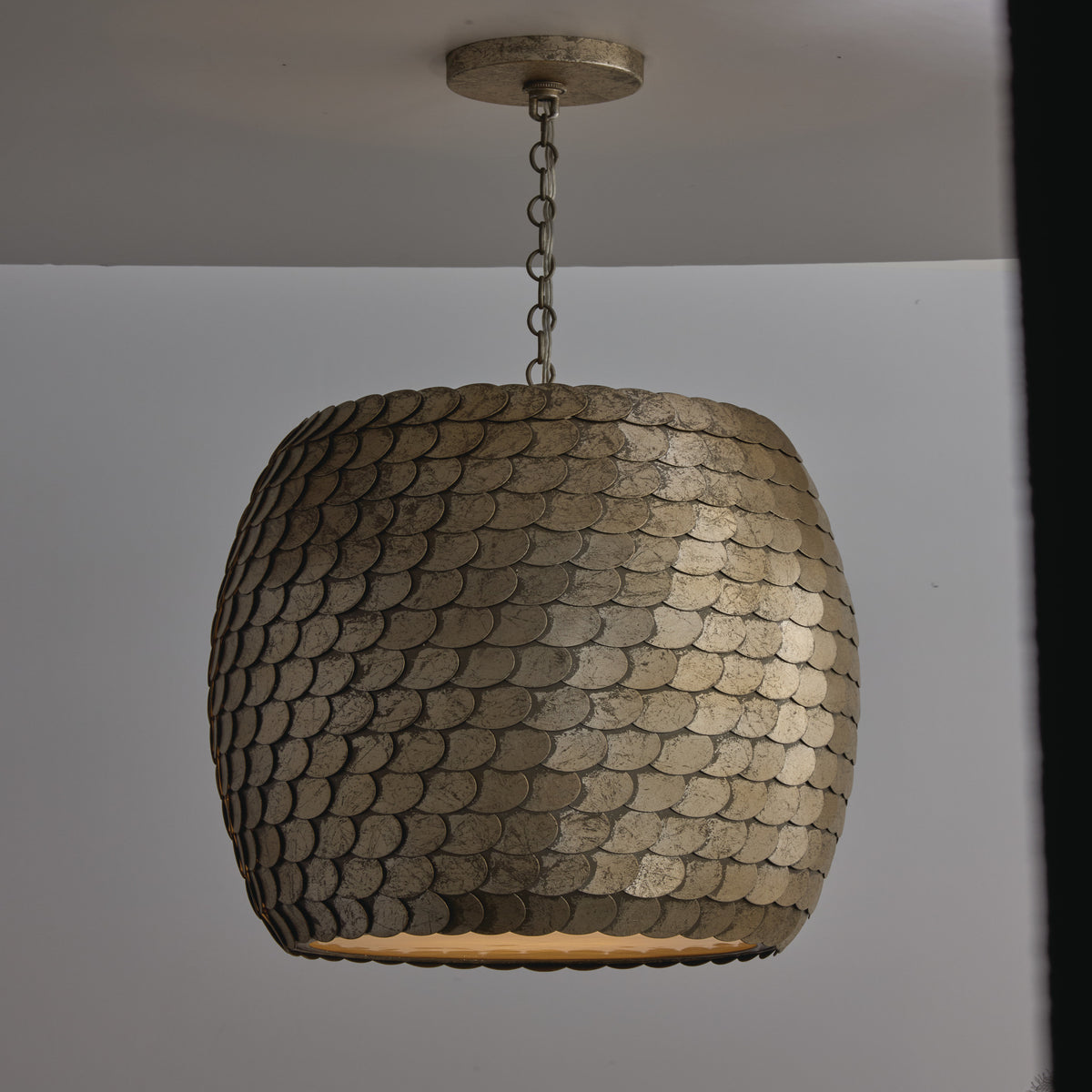 Capital Delphine Medium Pendant in Grecian Luster