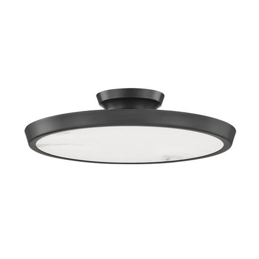 Hudson Valley Draper Flush Mount Old Bronze