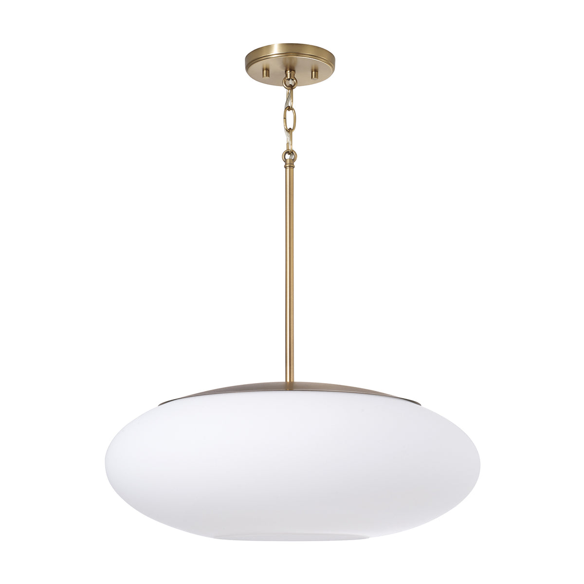 Capital Soren Pendant - Aged Brass