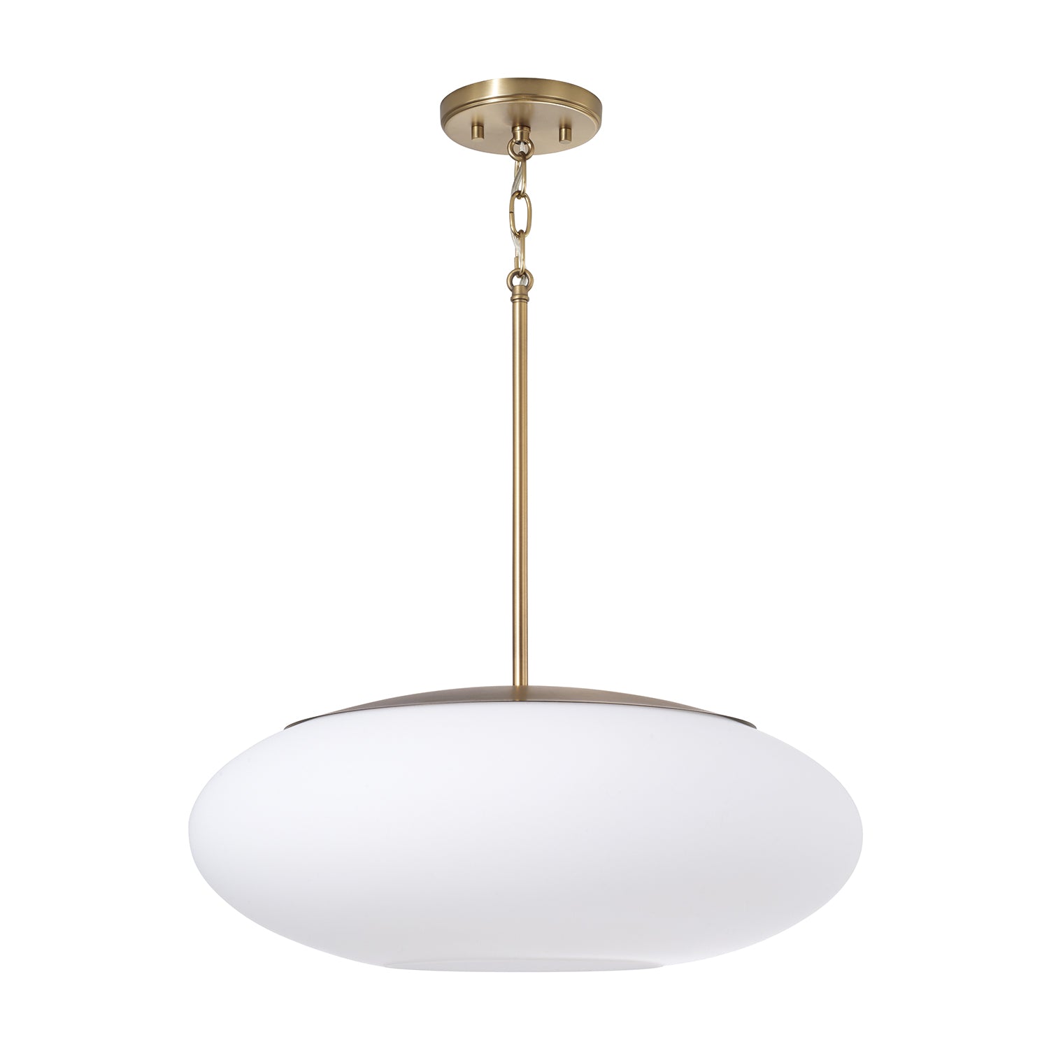 Capital Soren Pendant - Aged Brass