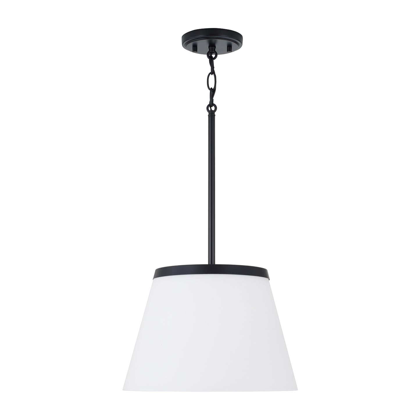 Capital Drake Pendant - Matte Black