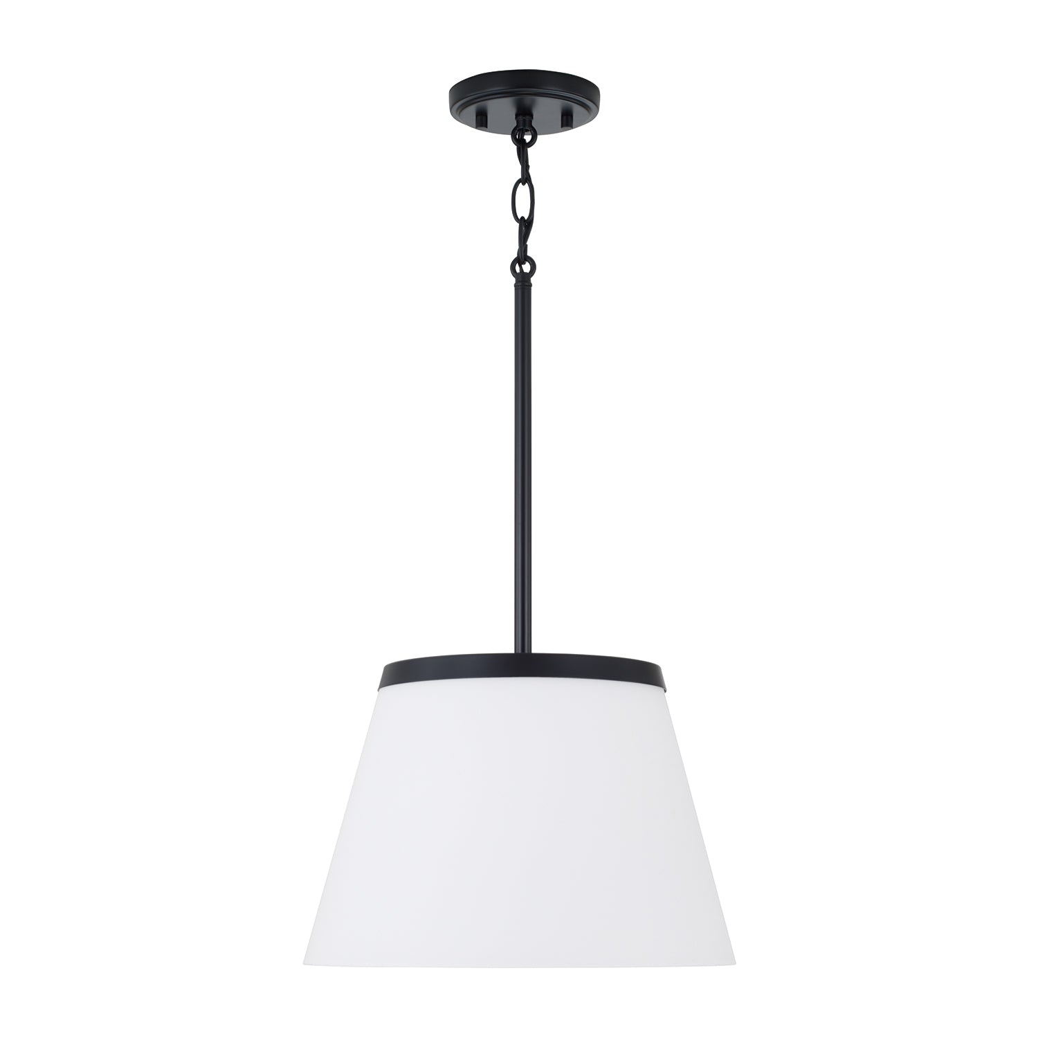 Capital Drake Pendant - Matte Black
