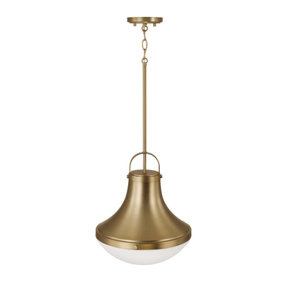Capital Arlo Pendant in Aged Brass