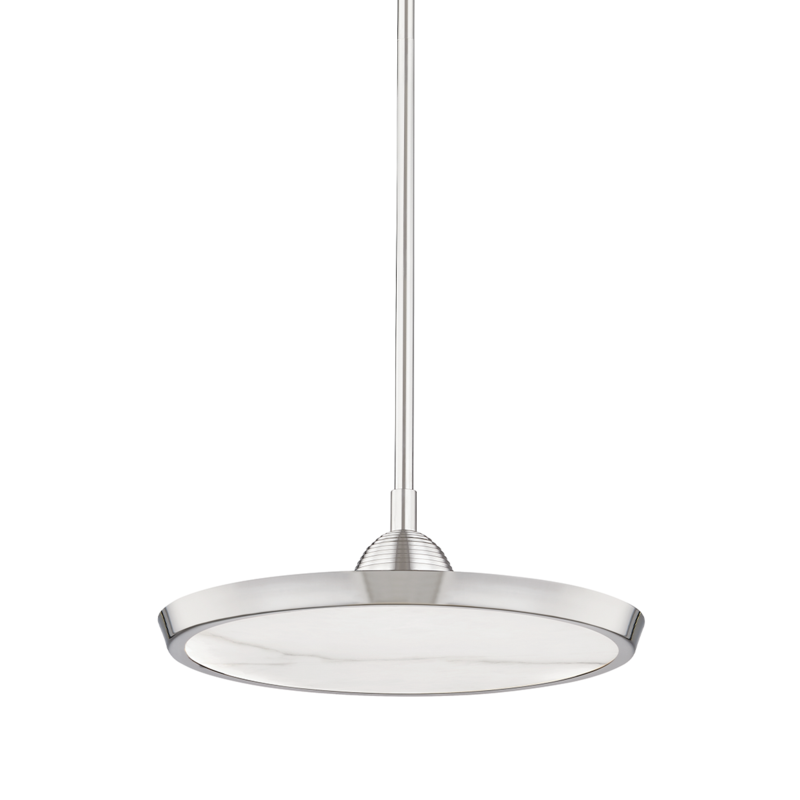 Hudson Valley Draper Pendant Polished Nickel