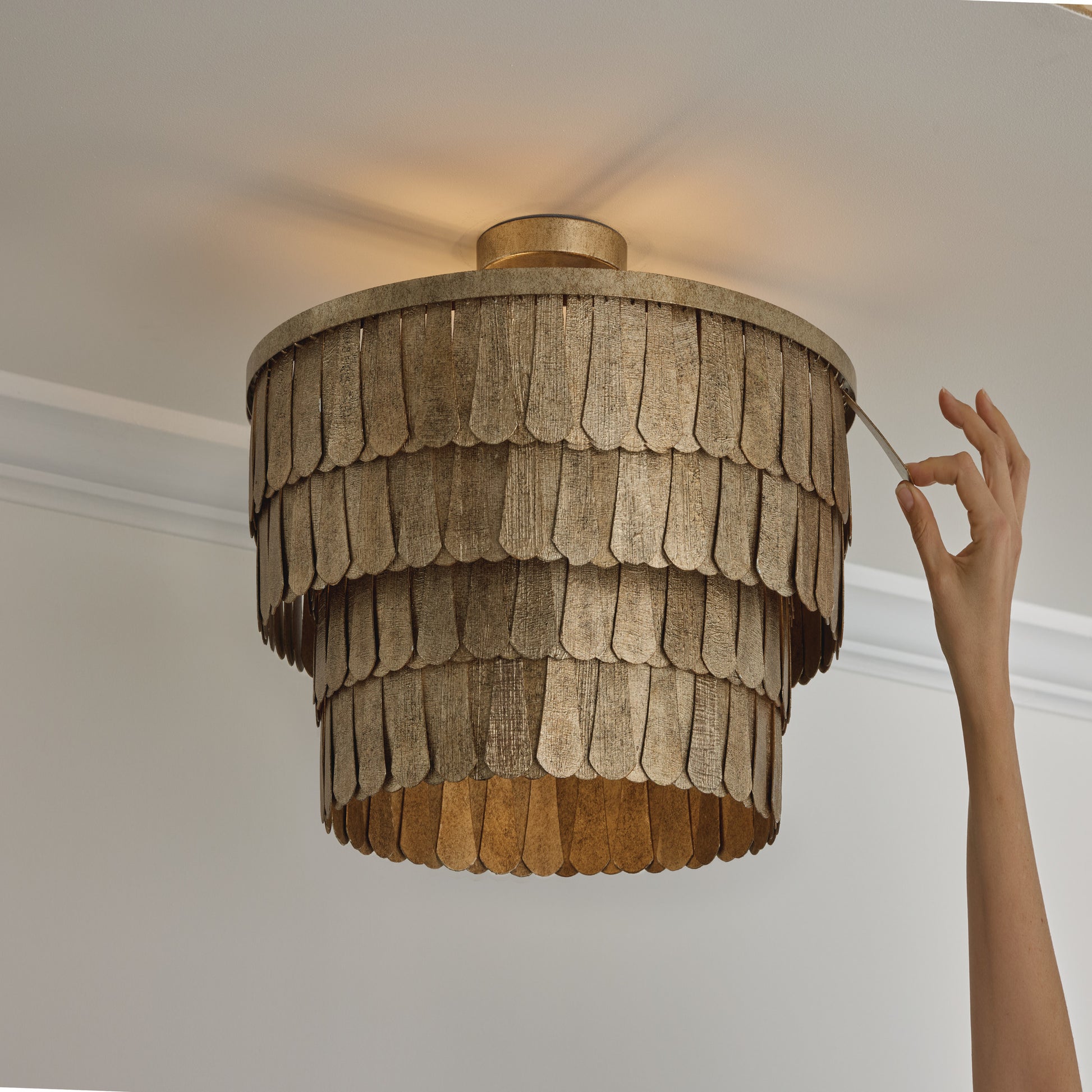 Capital Arden Dual Mount in Ancestral Gold