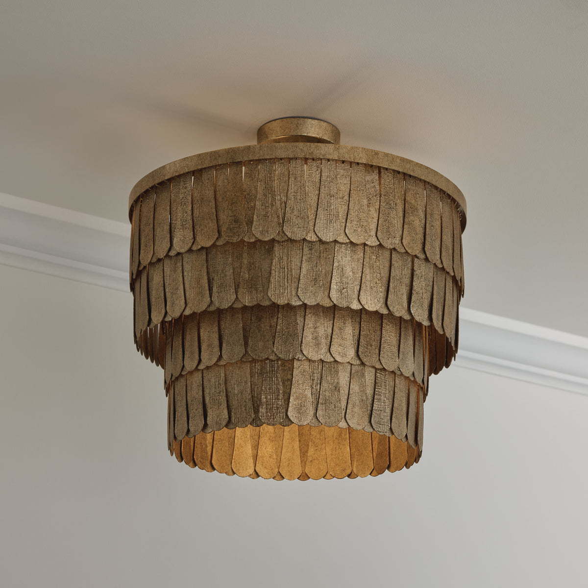 Capital Arden Dual Mount in Ancestral Gold