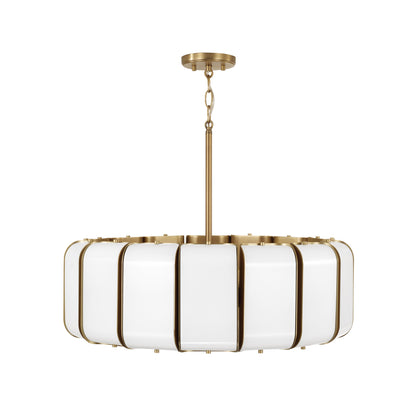 Capital Marcell Large Pendant in Aged Brass